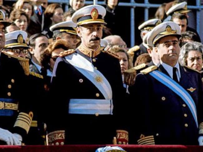Jorge Videla y su junta de Gobierno