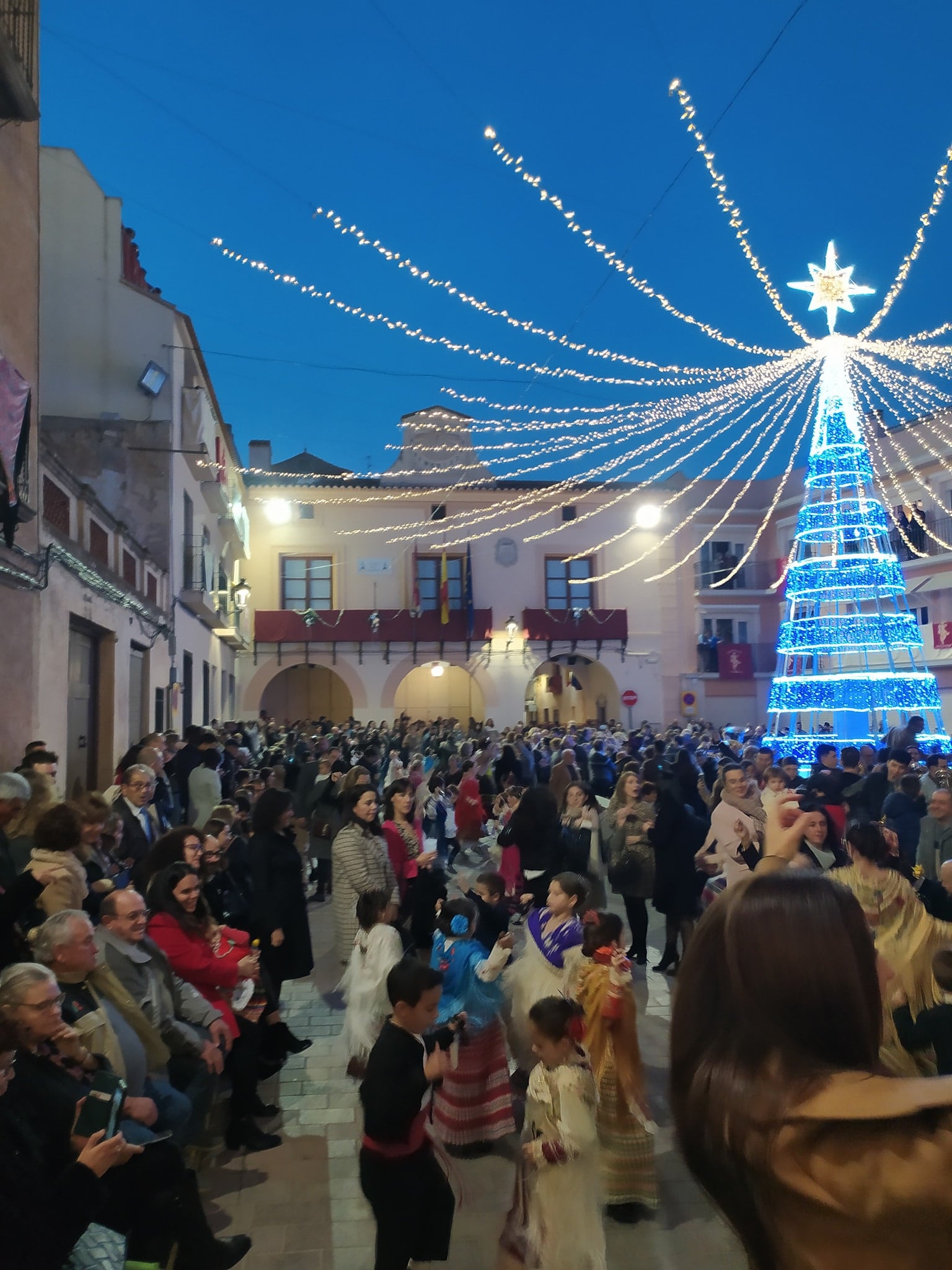 Bailes en la Plaza del Carmen