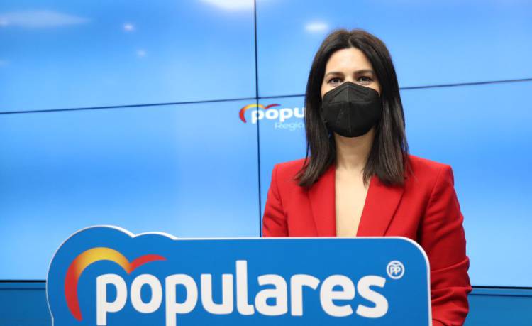 Miriam Guardiola, portavoz del PP en la Región de Murcia. PP-RM