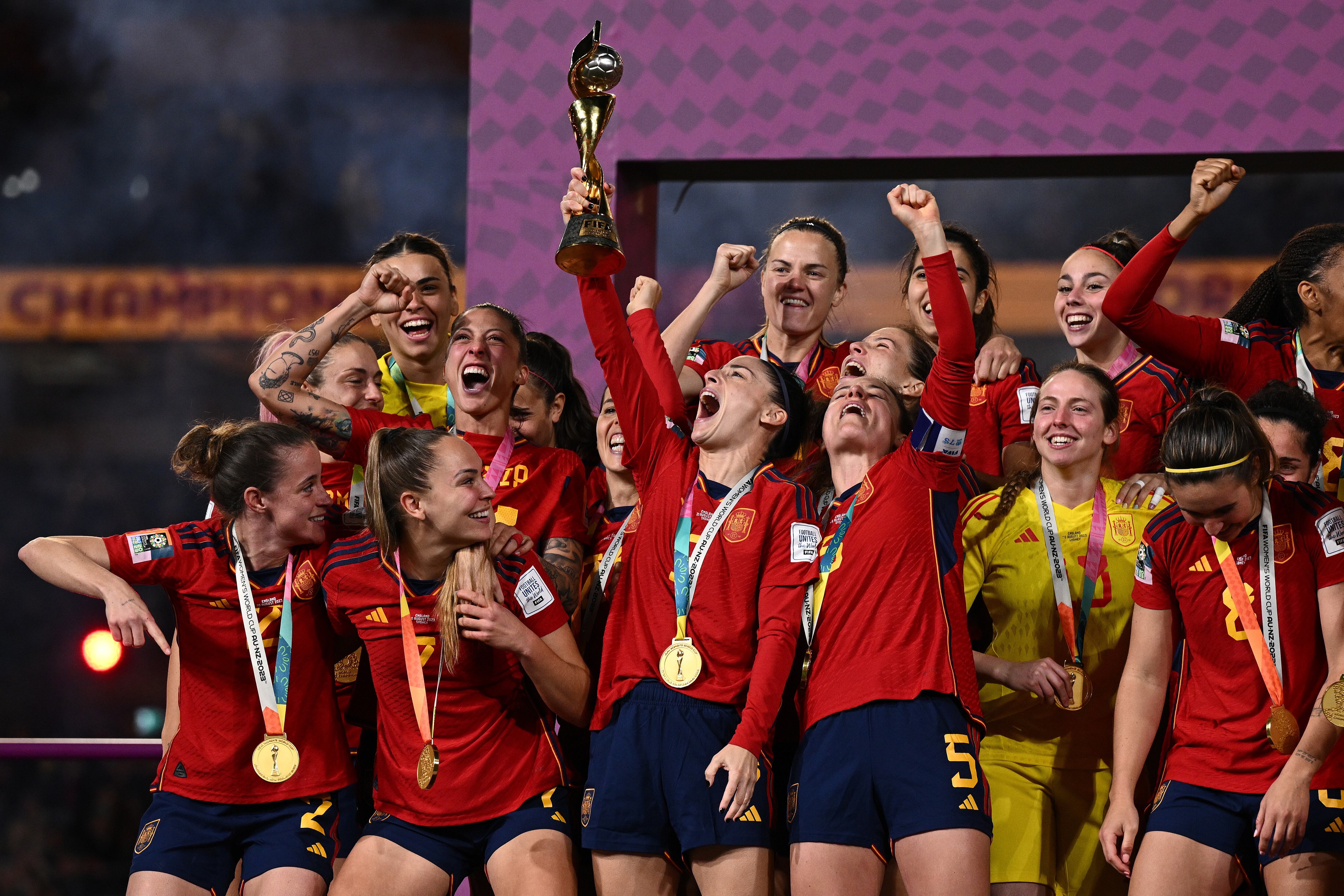 España gana el Mundial Femenino