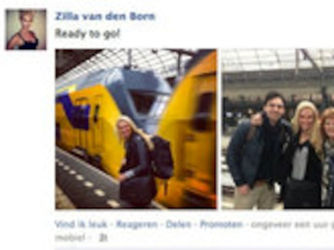 Zilla Van Den Born muestra el inicio de su viaje