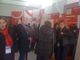 Els delegats comencen a arribar al Congrés del PSOE