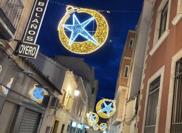 Elementos decorativos de la Calle Juan Alcaide