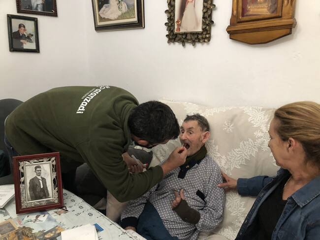 Toma de muestra de ADN