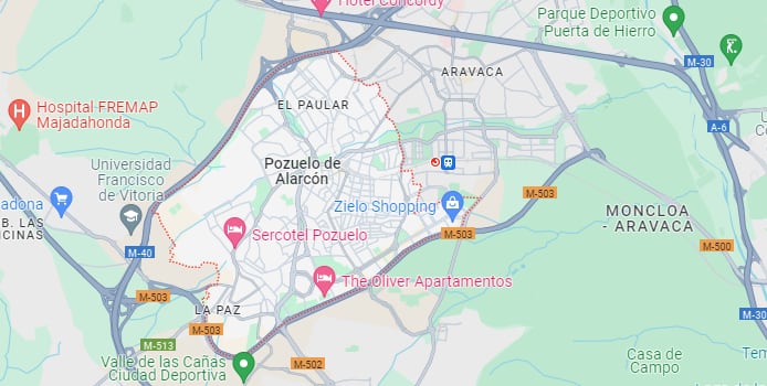 La menor fue localizad en Pozuelo de Alarcón