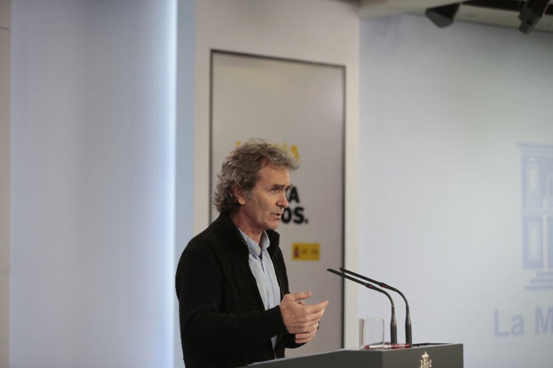 El director del Centro de Coordinación de Alertas y Emergencias Sanitarias, Fernando Simón.