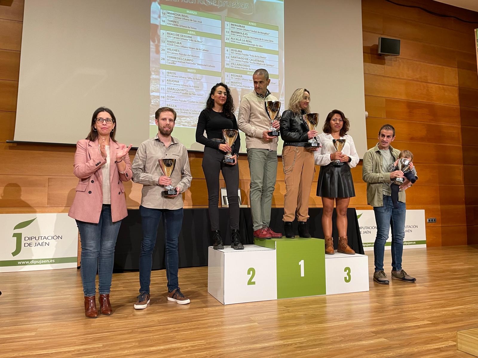 Entrega de galardones del XV Gran Premio de Carreras Populares ‘Jaén, Paraíso interior’.