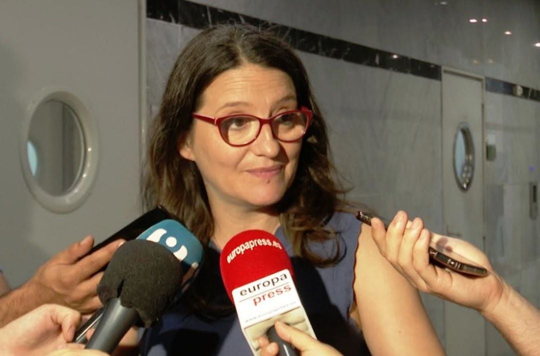 La vicepresidenta del Consell y representante de Compromís, Mónica Oltra