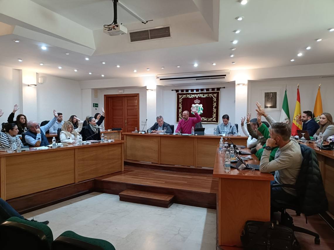 Un momento del pleno