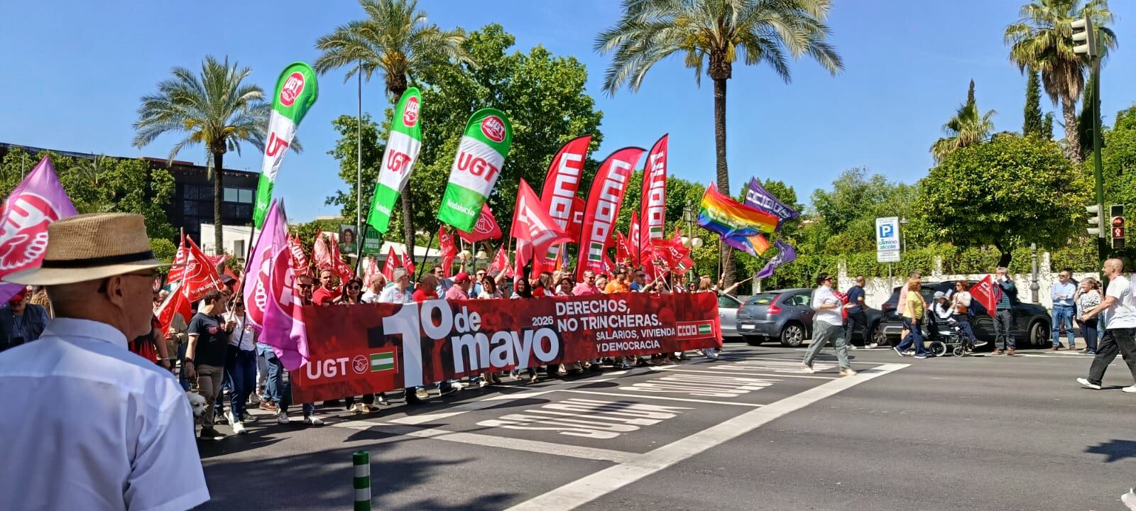 Manifestación del 1 de mayo en Córdoba