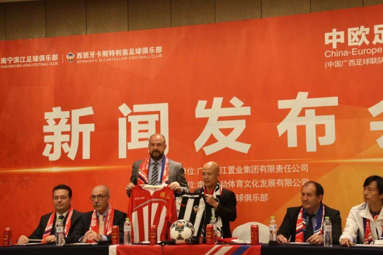 El Castellón cierra un mini stage de pretemporada en China