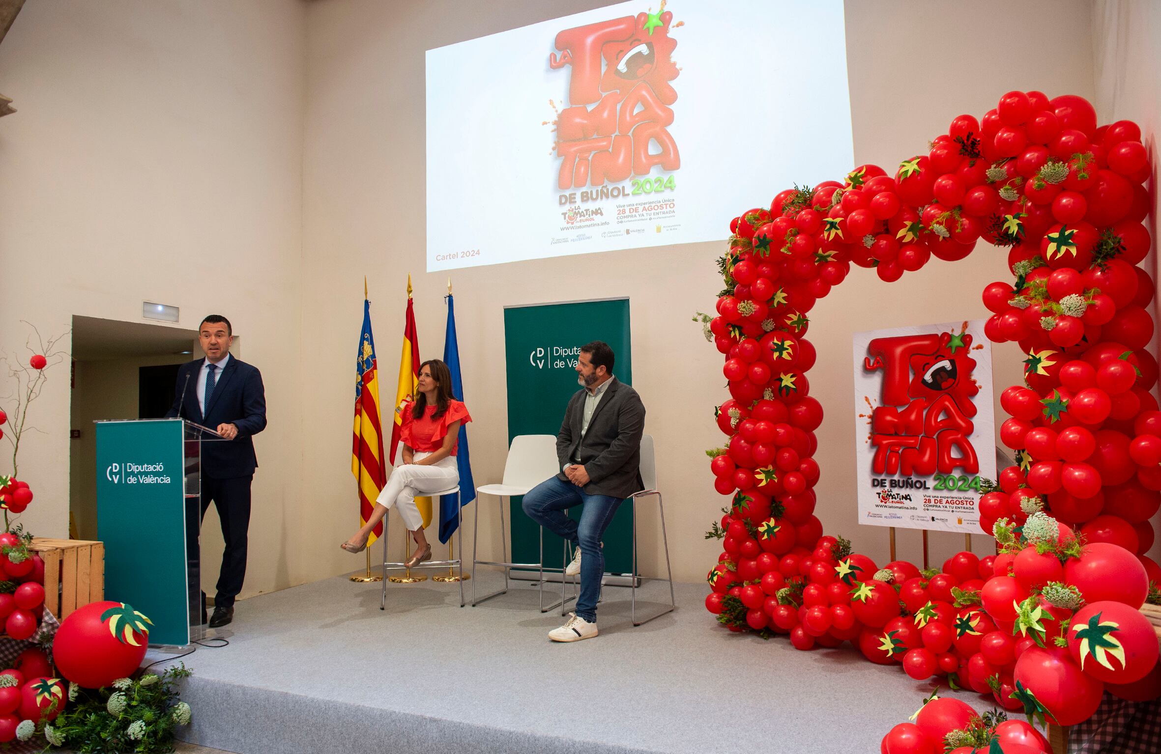 Presentación de la Tomatina 2024