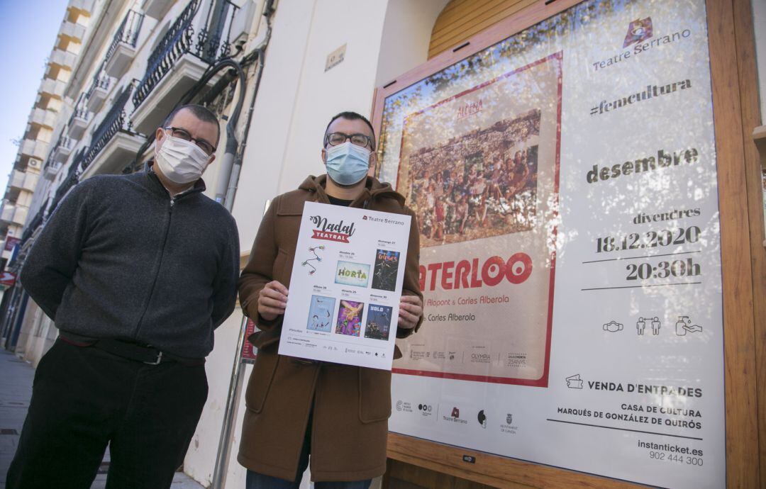 Programación para el mes de diciembre en el Teatre Serrano 