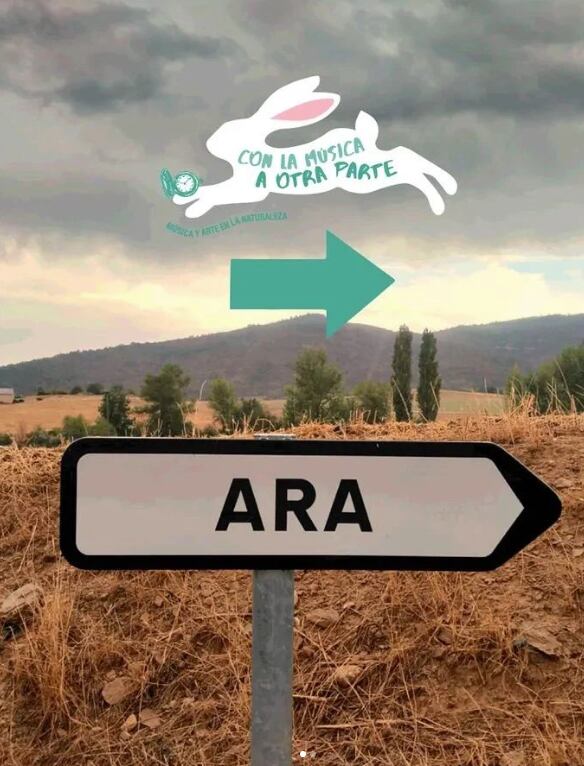 El entorno natural del pueblo de Ara acoge el I Encuentro Con la Música a Otra Parte