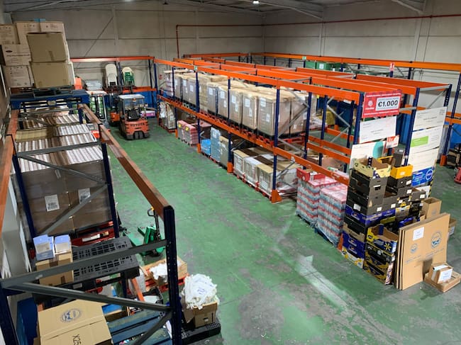 Dependencias del Banco de Alimentos en Algeciras