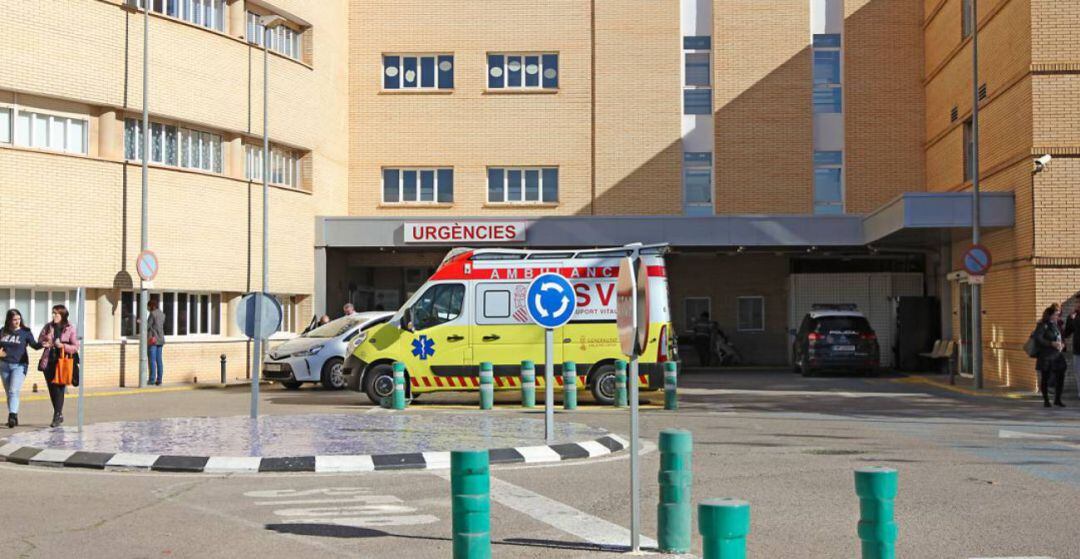 El trabajador fue trasladado al Hospital General de Castelló