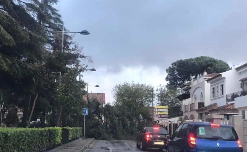 Los cortes del tráfico en algunas calles de la ciudad del Tajo se repitieron