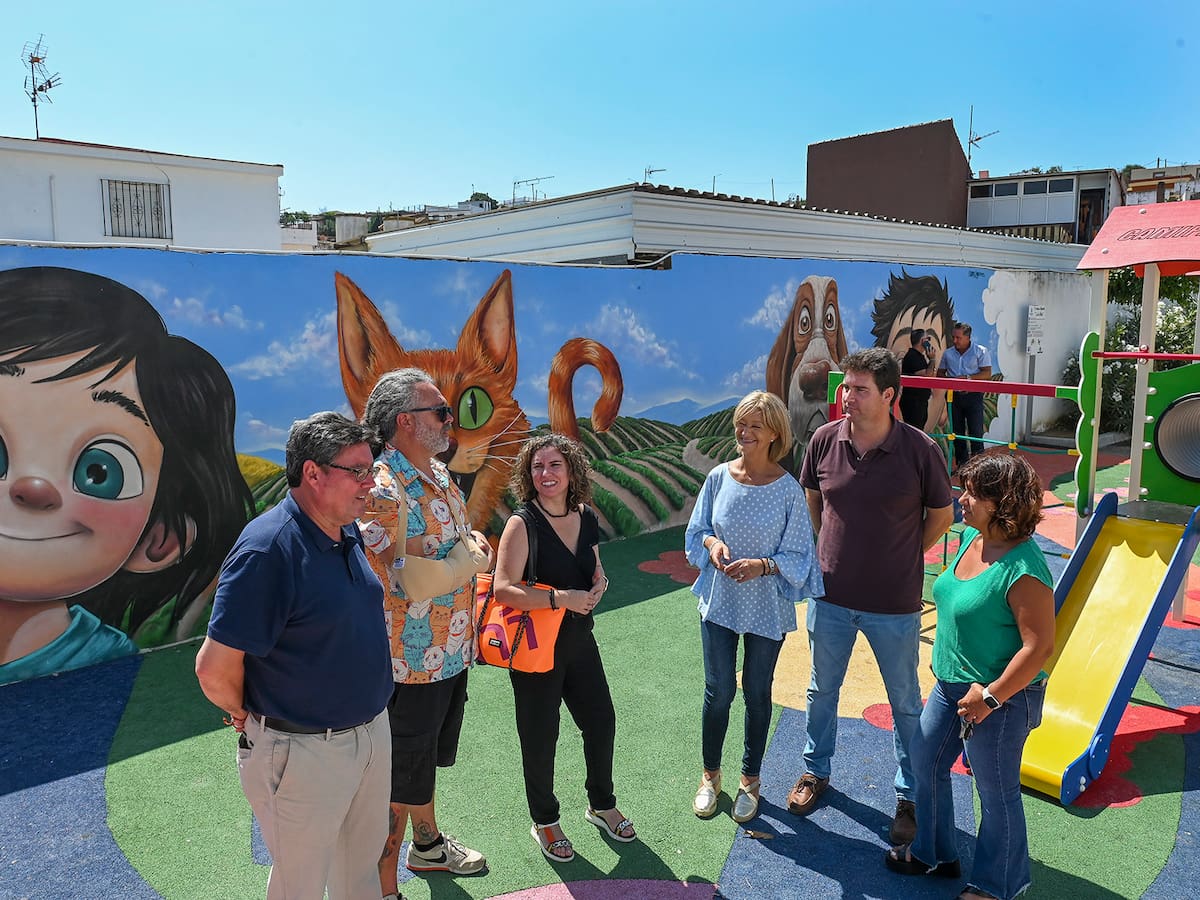 El Ayuntamiento pone en marcha una actividad de creación de murales en las barriadas rurales
