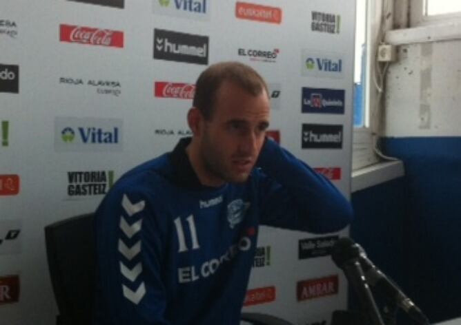 Ion Vélez esta mañana en Ibaia