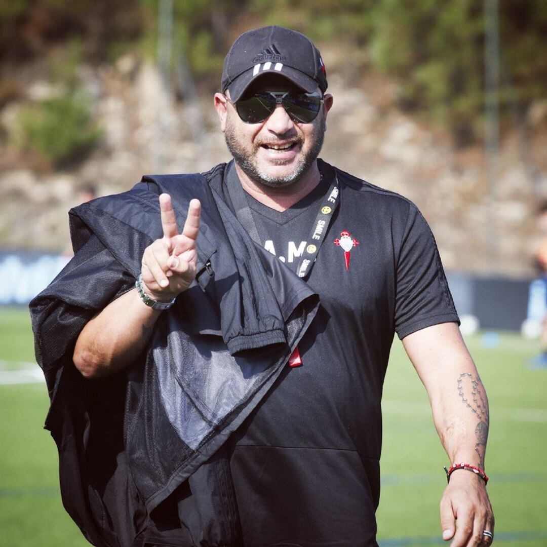 Antonio Mohamed tras el entrenamiento de este sábado