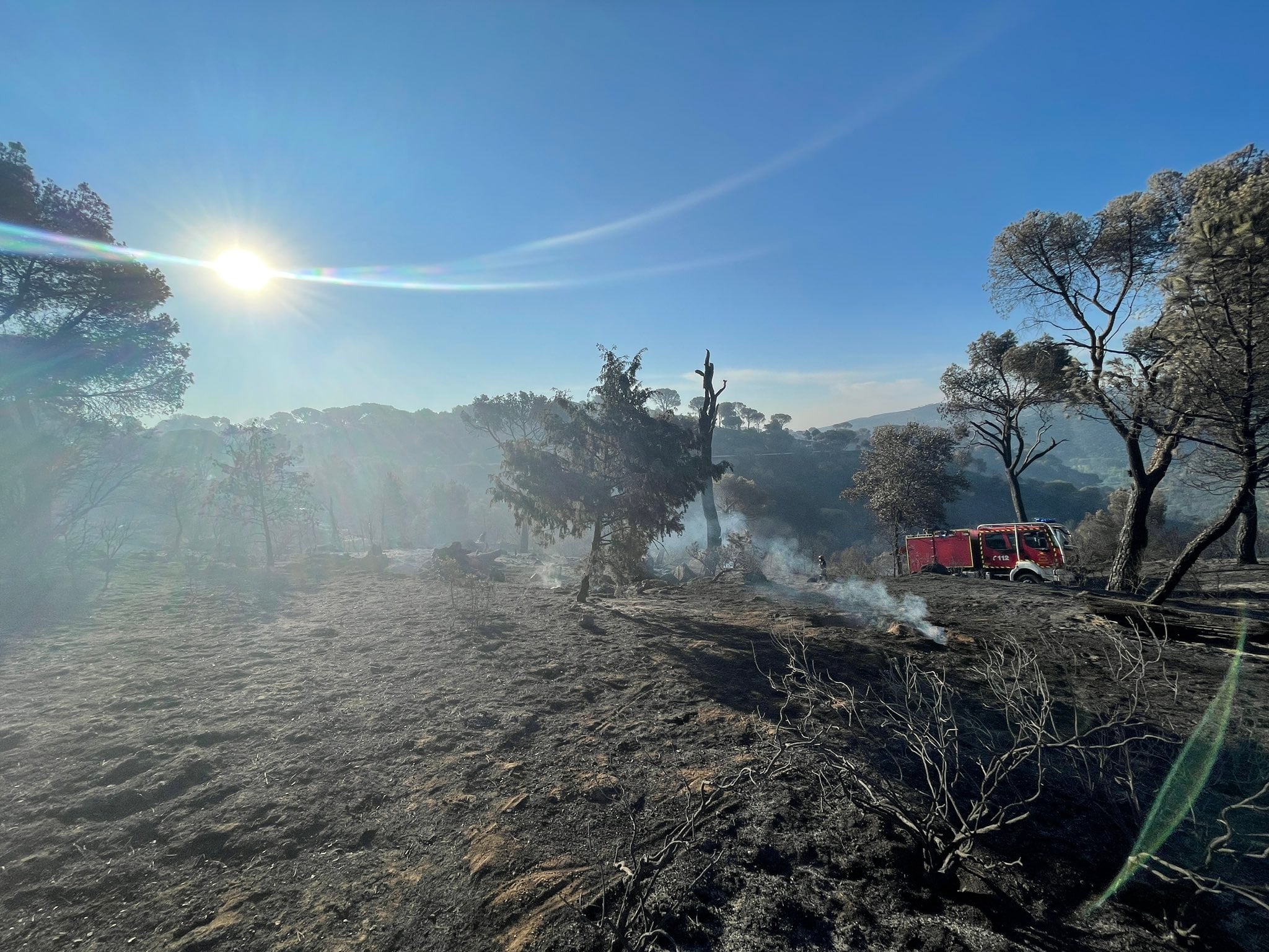 El incendio se originó el sábado 16 por una colilla mal apagada