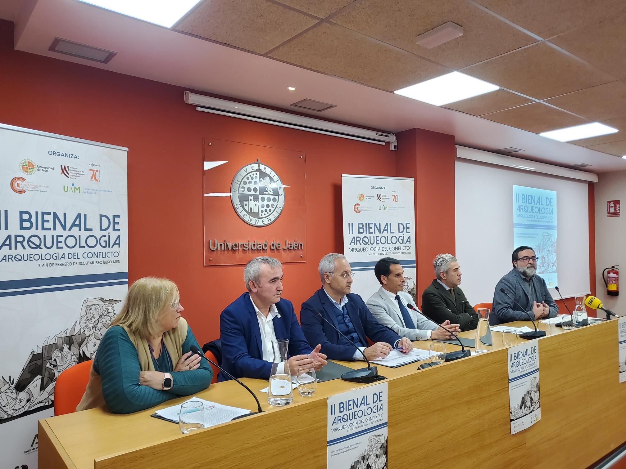 Presentación de la Bienal de Arqueología.