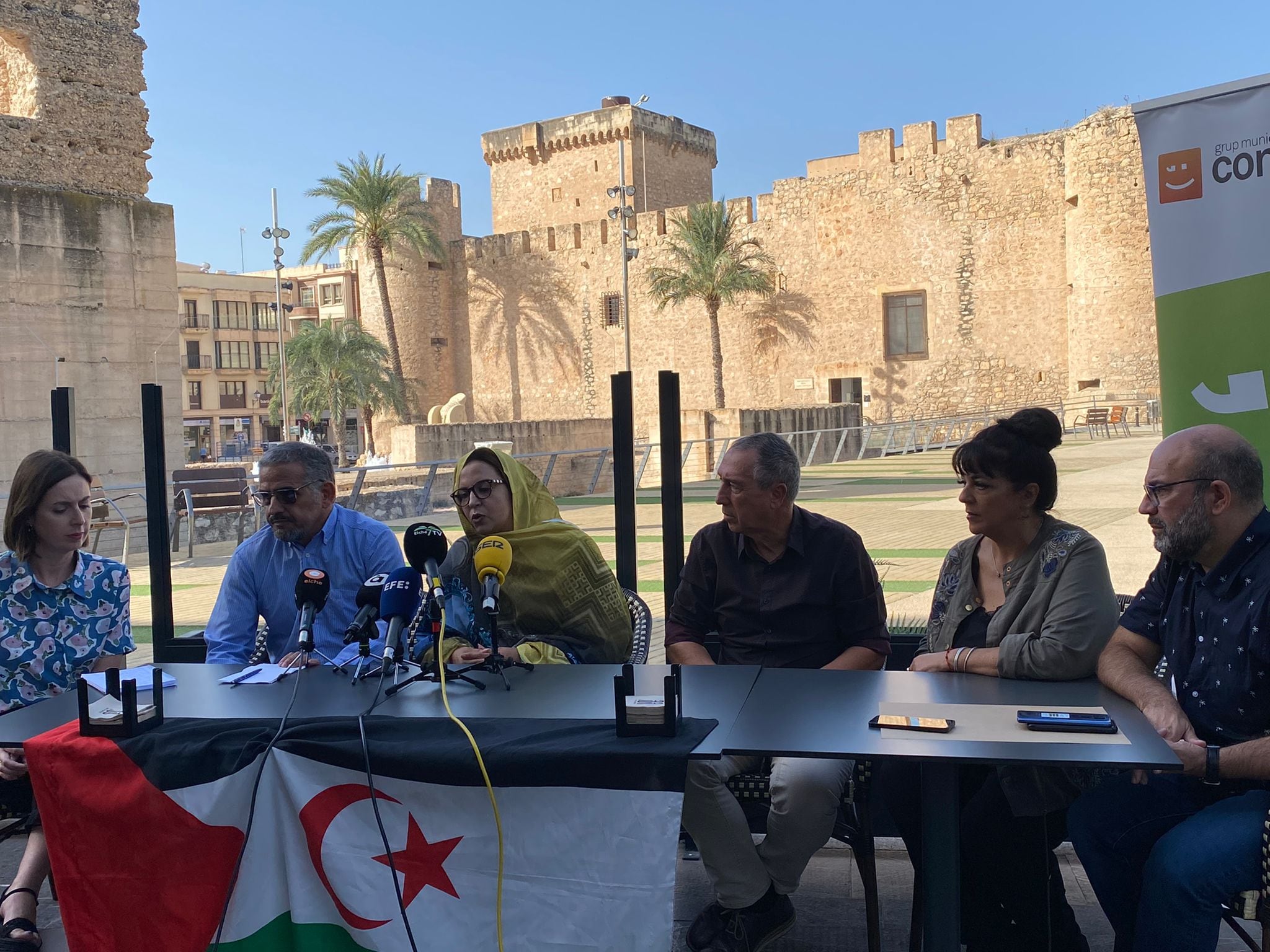 Reunión Compromís per Elx y Asociación Ayuda al Sahara Occidental