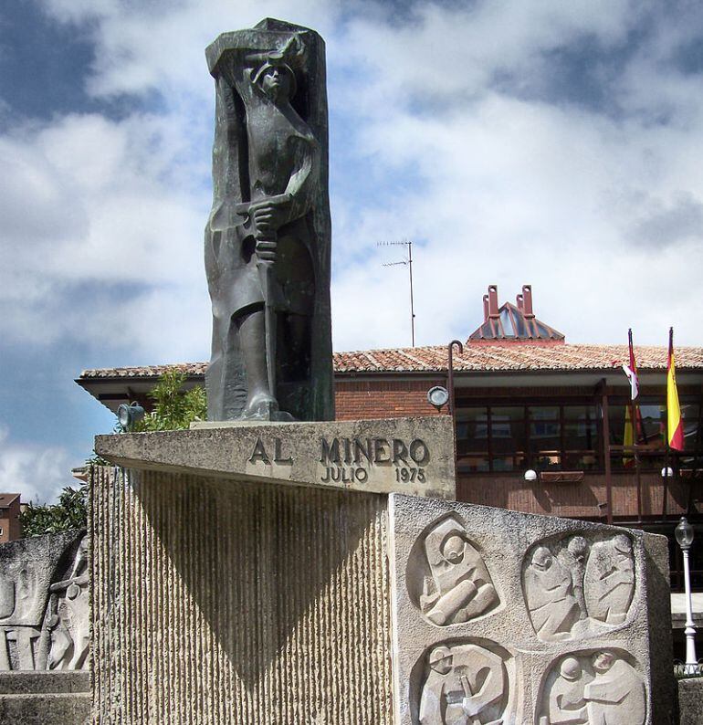 Monumento al minero en Guardo