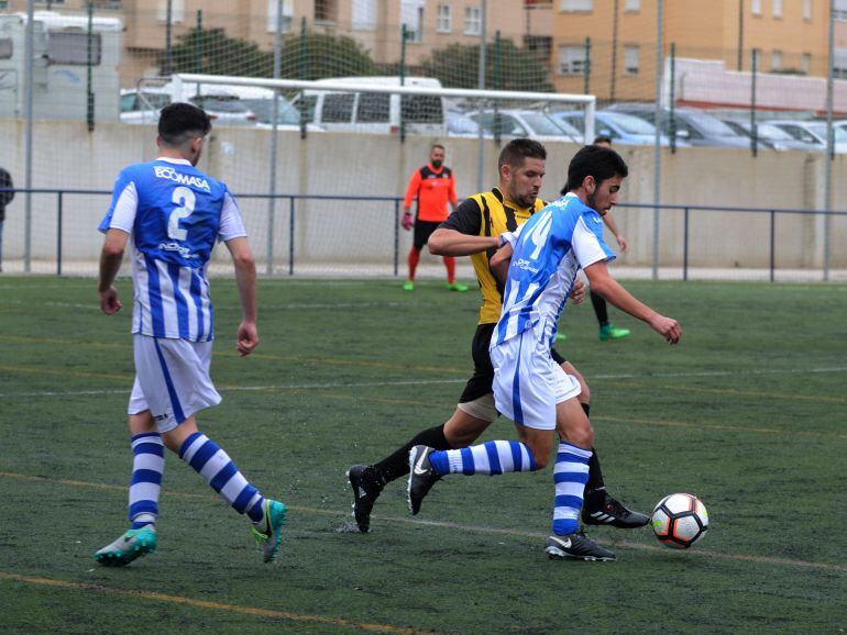 Imagen del partido disputado en el campo de Sacramento
