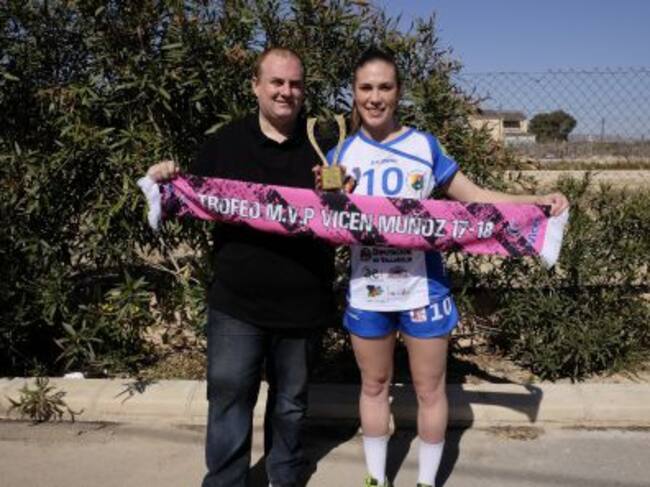 María Prieto con Vicen Muñoz