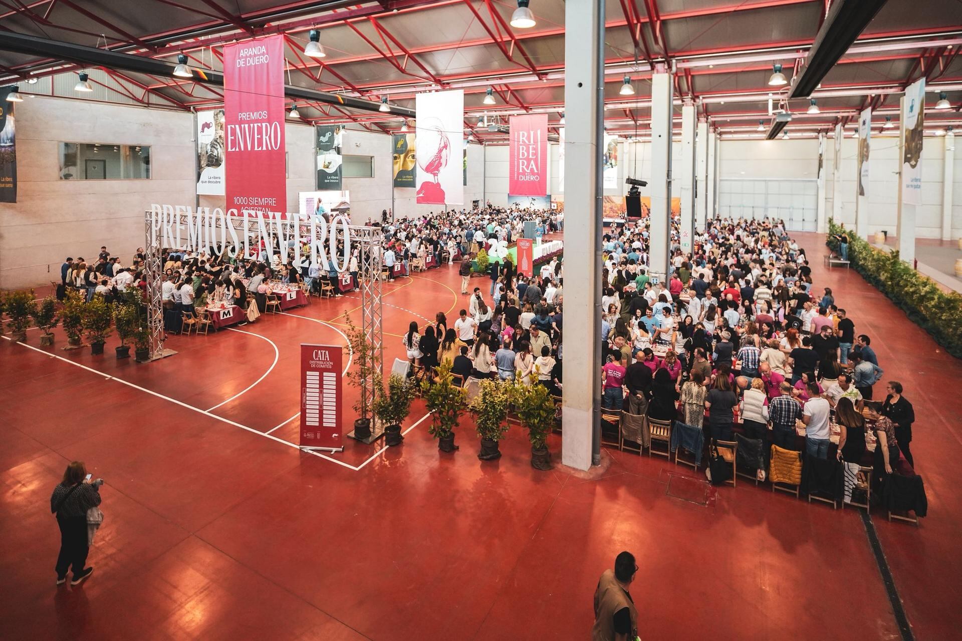 Cata de los premios Envero 2025 en Aranda