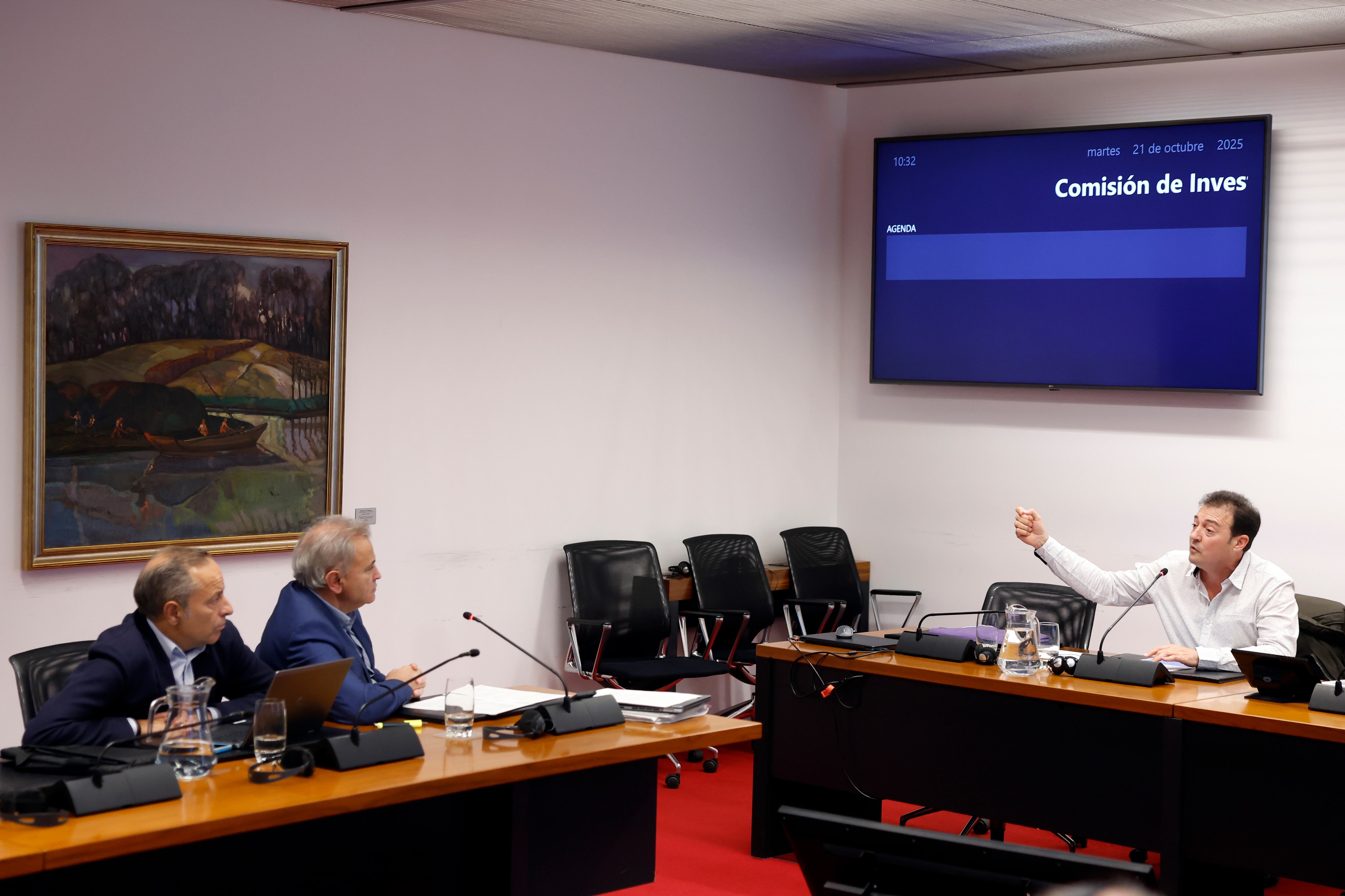 Comparecencia del vocal de la mesa de contratación de las obras de duplicación del túnel de Belate Guillermo Vallejo, en la comisión de Investigación creada para analizar su adjudicación