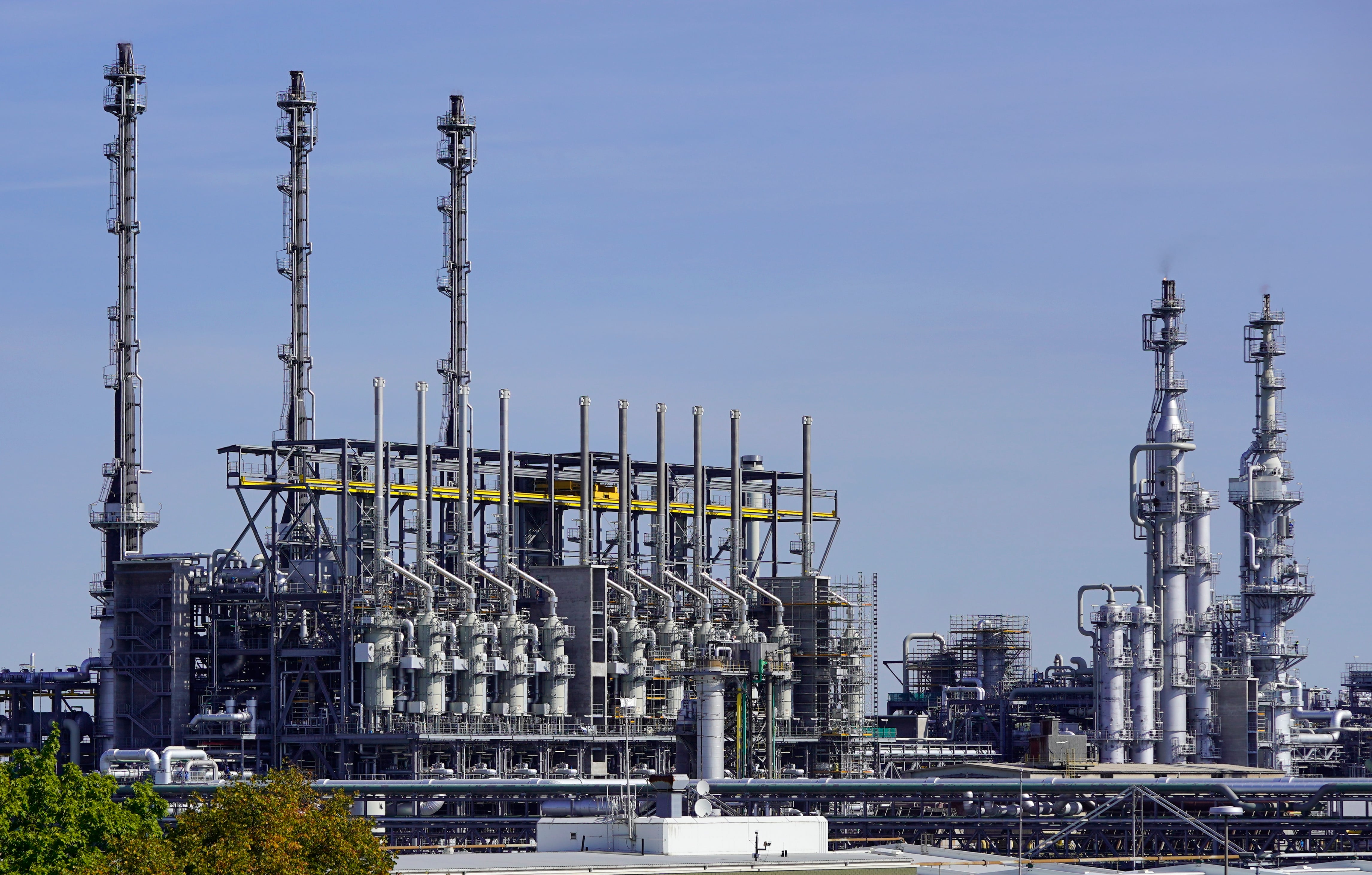 Una planta gasística de Alemania.