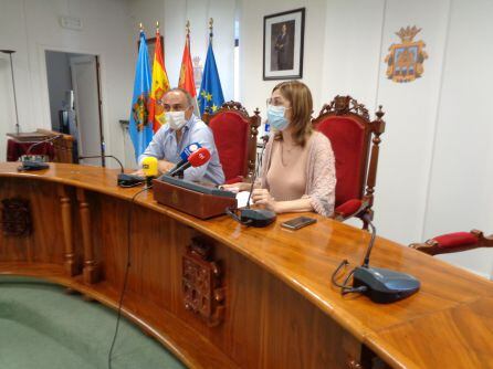 Raquel González y Emilio Berzosa anuncian las novedades de las fiestas patronales