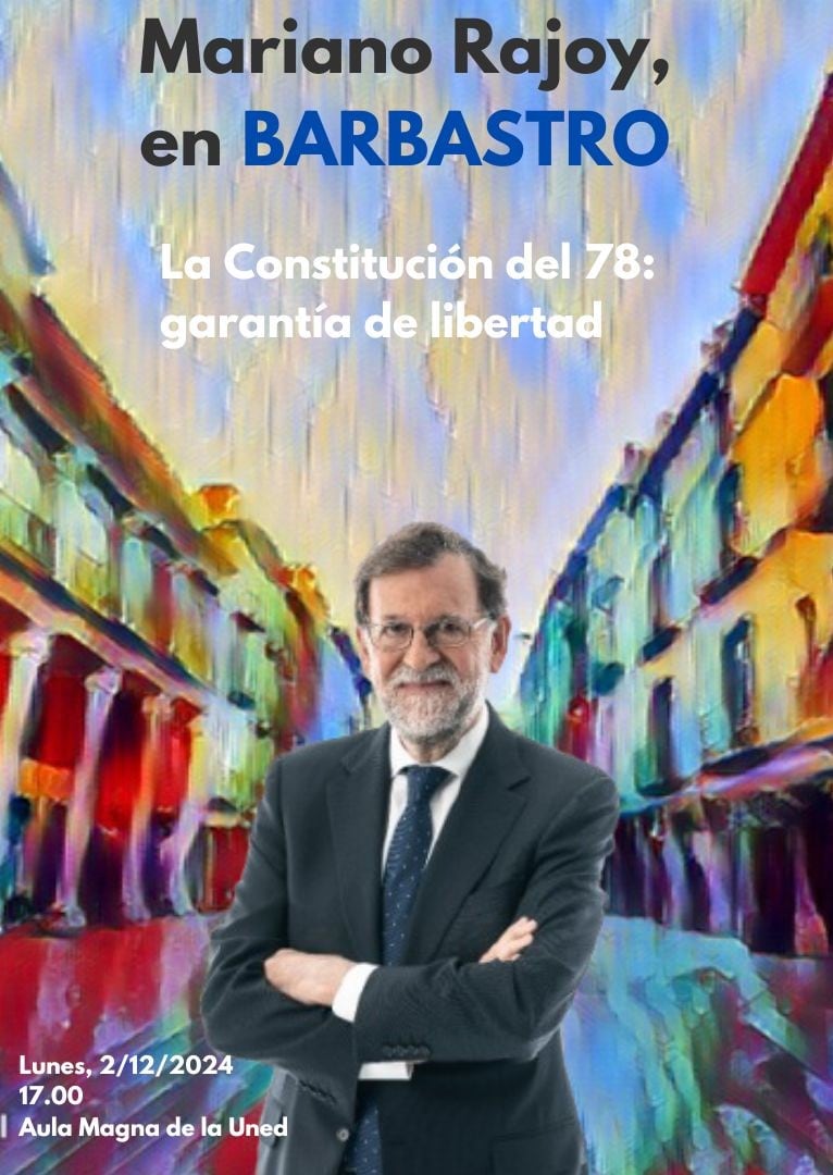 Mariano Rajoy visitará Barbastro el día 2 de diciembre