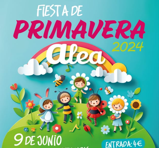 Cartel de la Fiesta de la Primavera 2024