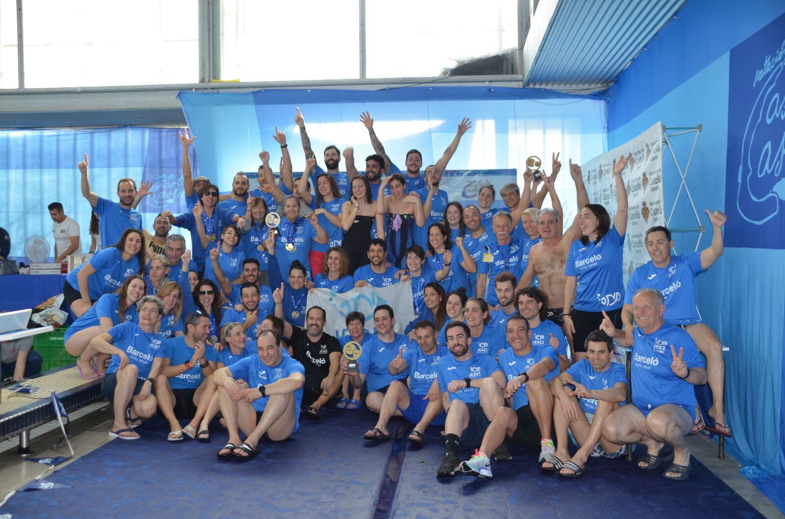 El Jerez Máster celebra el título en Castellón