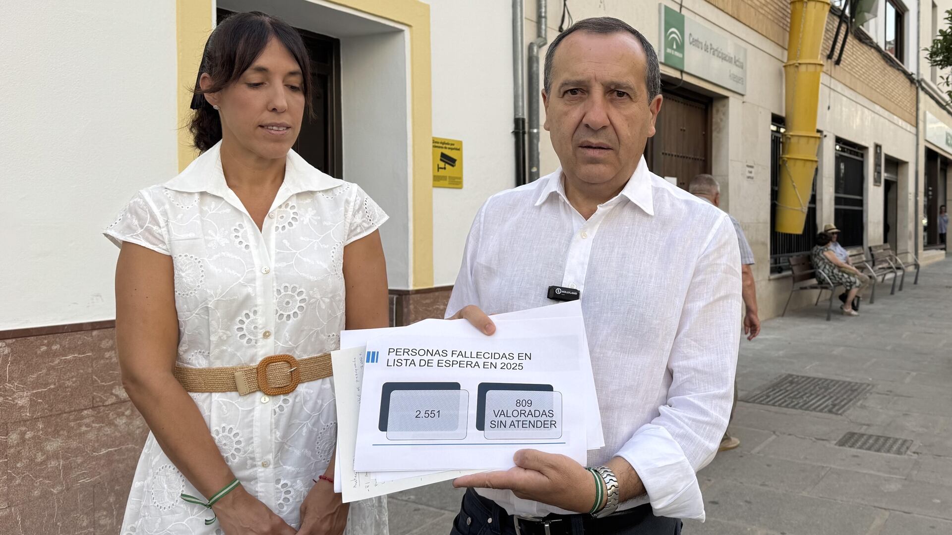 José Luis Ruiz Espejo y Noemí Escobar (PSOE Antequera)