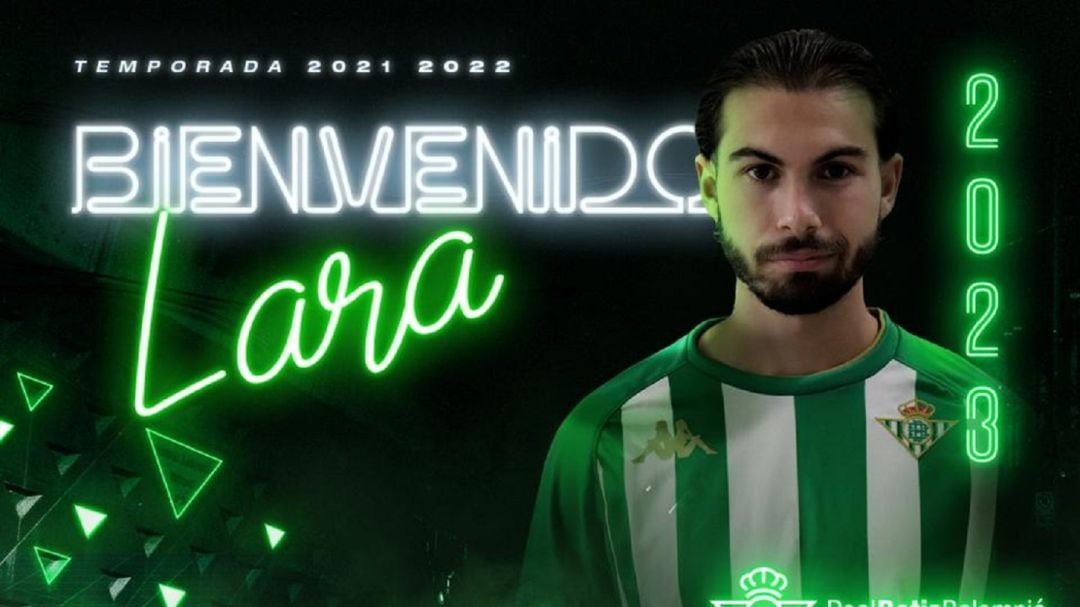 El ex sevillista Lara, nuevo jugador del Betis Deportivo.  