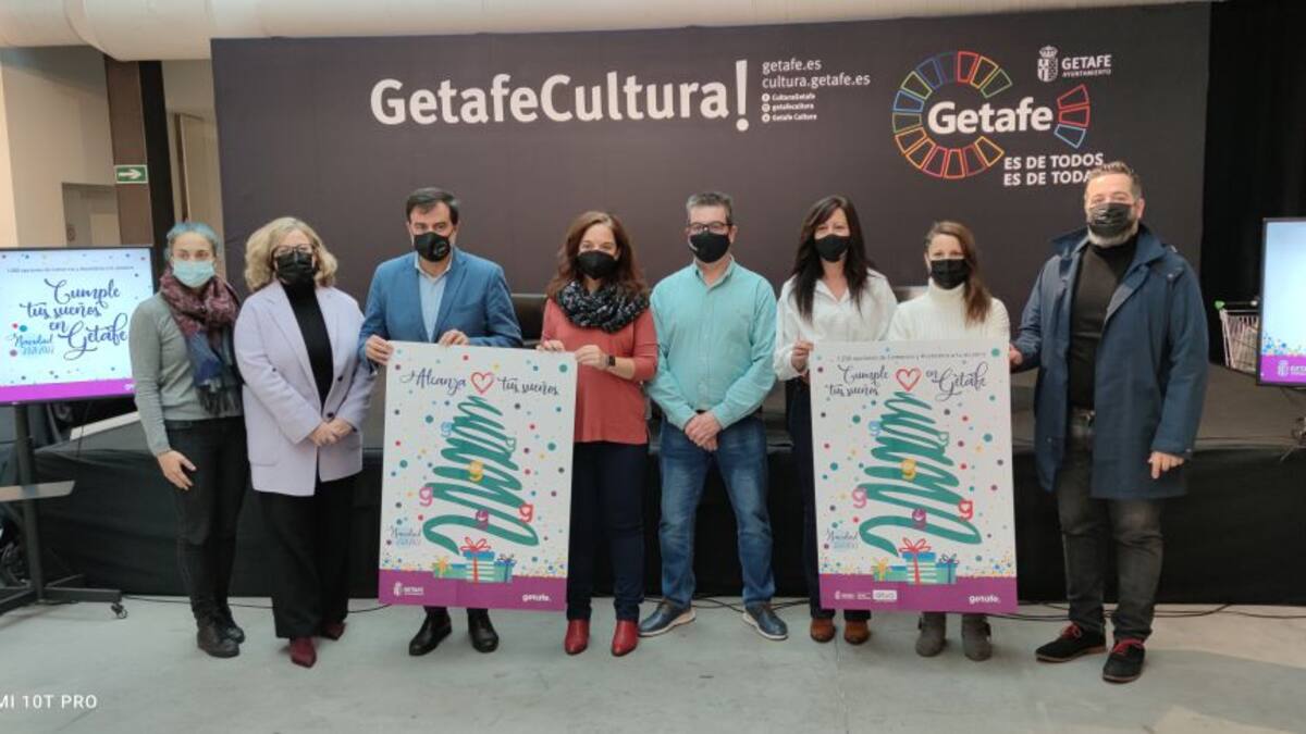 Getafe recupera la Navidad prepandemia a la vez que apuesta por espectáculos aéreos novedosos