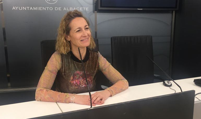 María José Simón, concejal del Ganemos en el ayuntamiento de Albacete