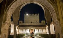 Uno de los escenarios del Festival Internacional de Música y Danza de Granada es el Patio de los Arrayanes de la Alhambra