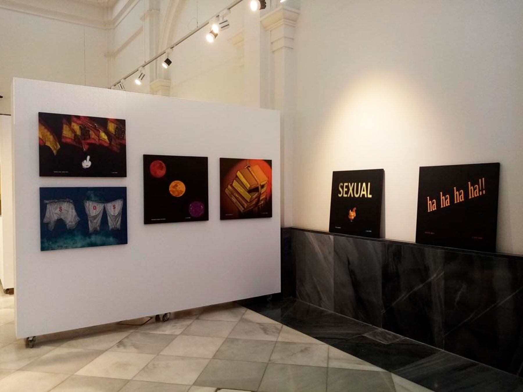 Una de les parts de l'exposició 'El cau de les sorpreses'