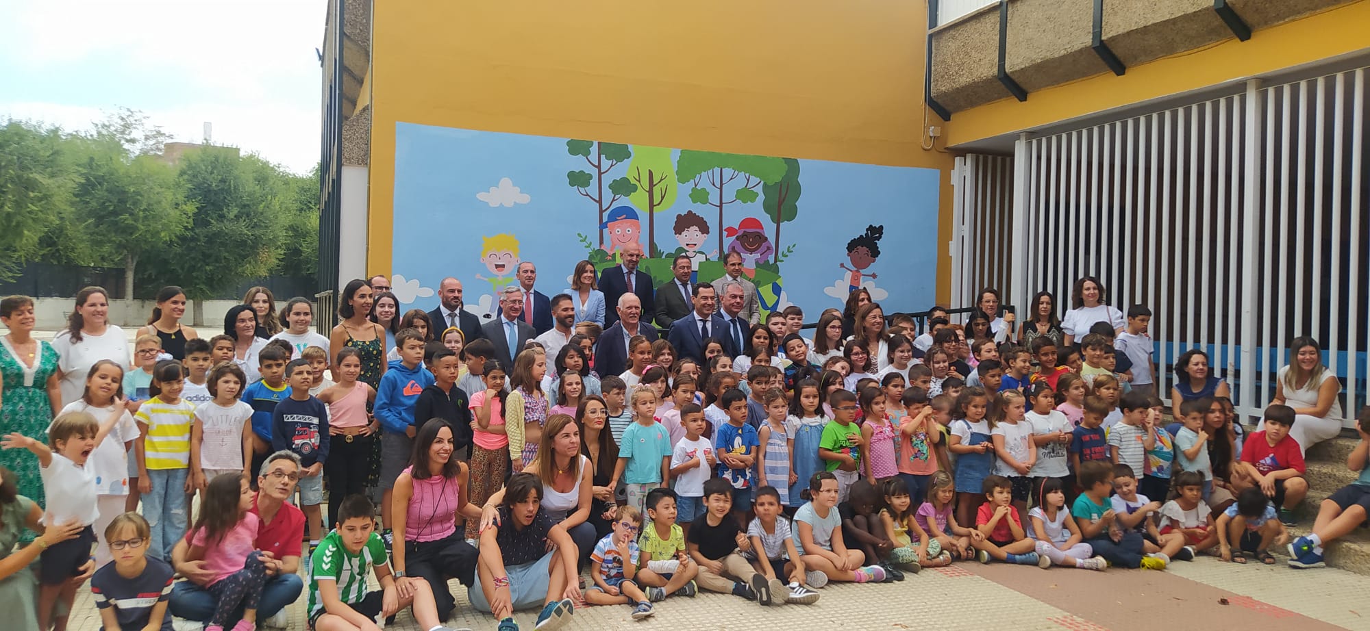 Inauguración oficial del curso escolar andaluz en el CEIP Juan Ramón Jiménez