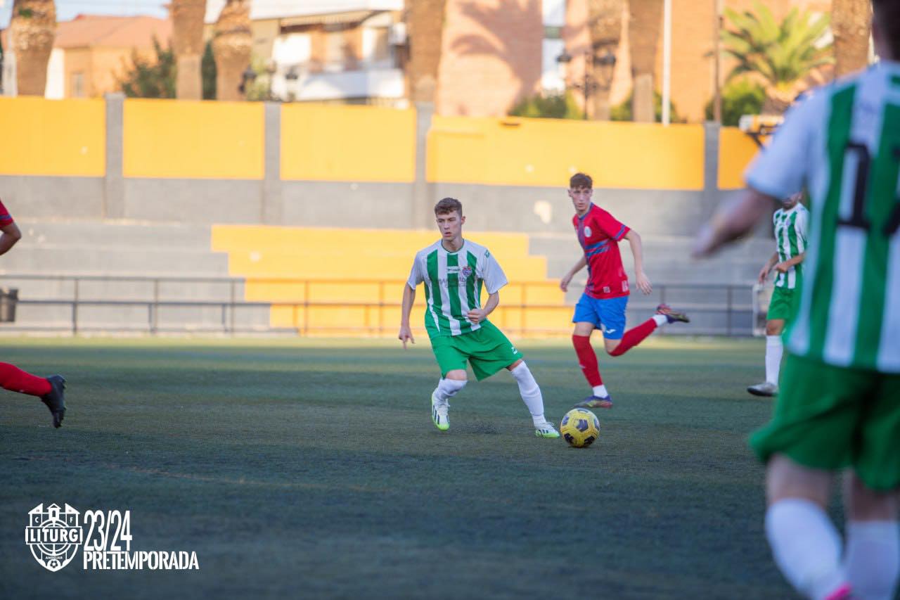 Partido de pretemporada entre Recreativo de Bailén e Iliturgi CF.