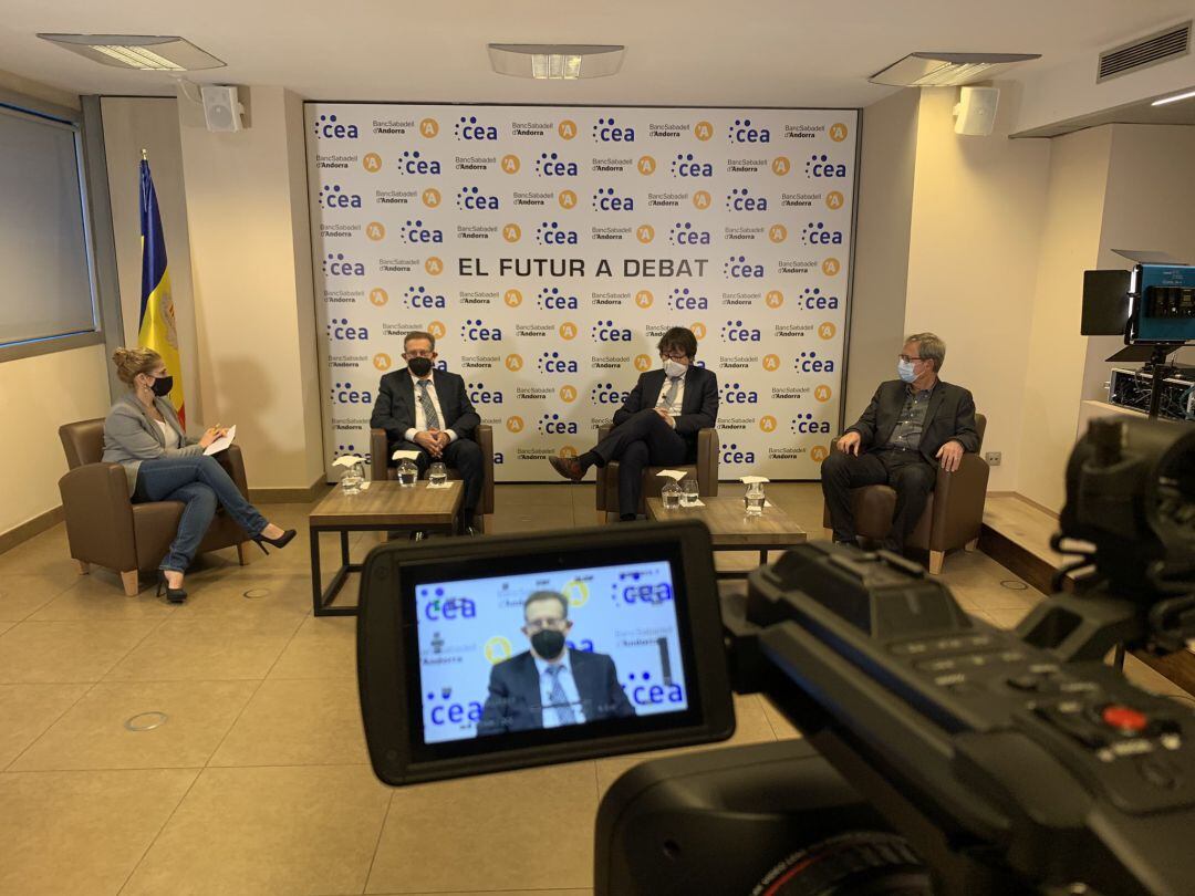 Un moment del debat de la CEA sobre infraestructures celebrat aquest dimarts.