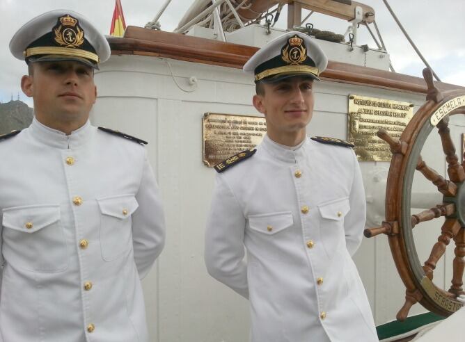 Ione Camacho (La Palma) y Jorge Rodríguez (Tenerife)