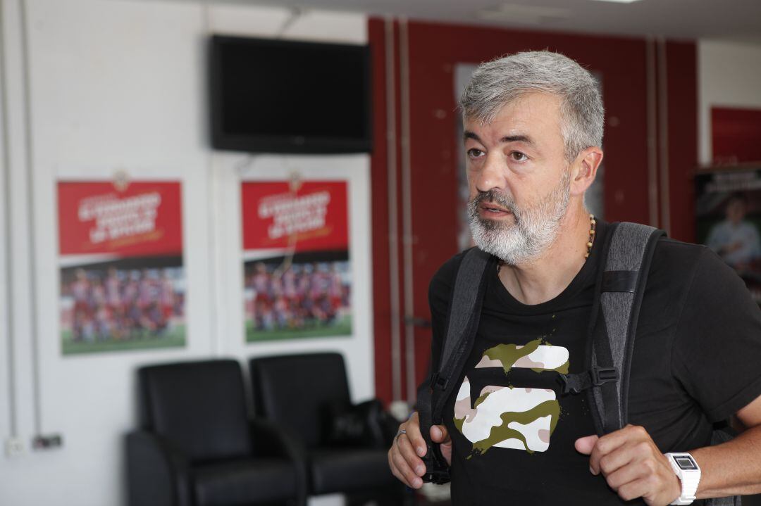 Óscar Fernández vuelve a la que fue su casa.