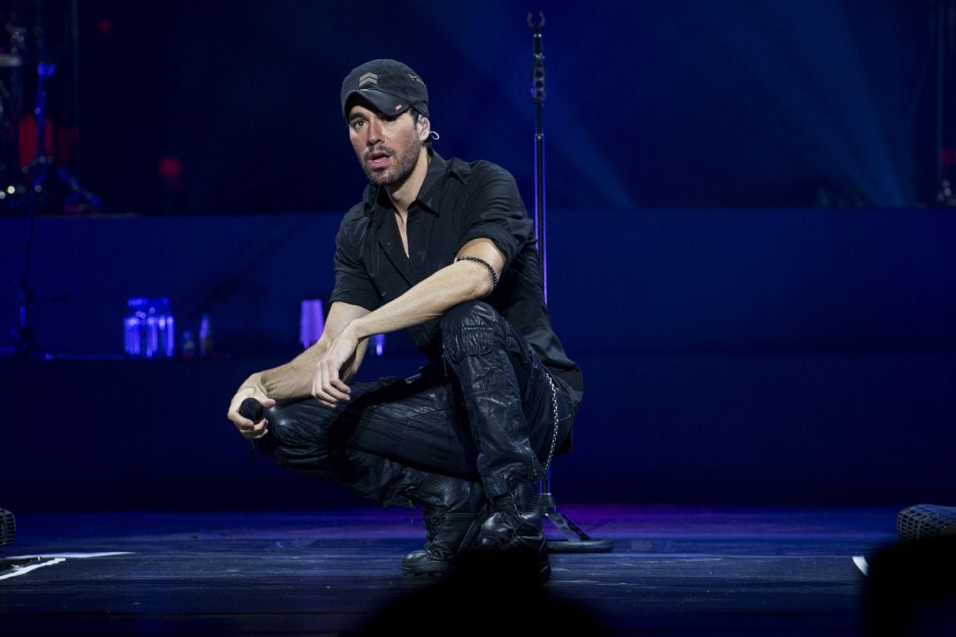 Enrique Iglesias, en un concierto en Roma, el pasado mes de mayo.