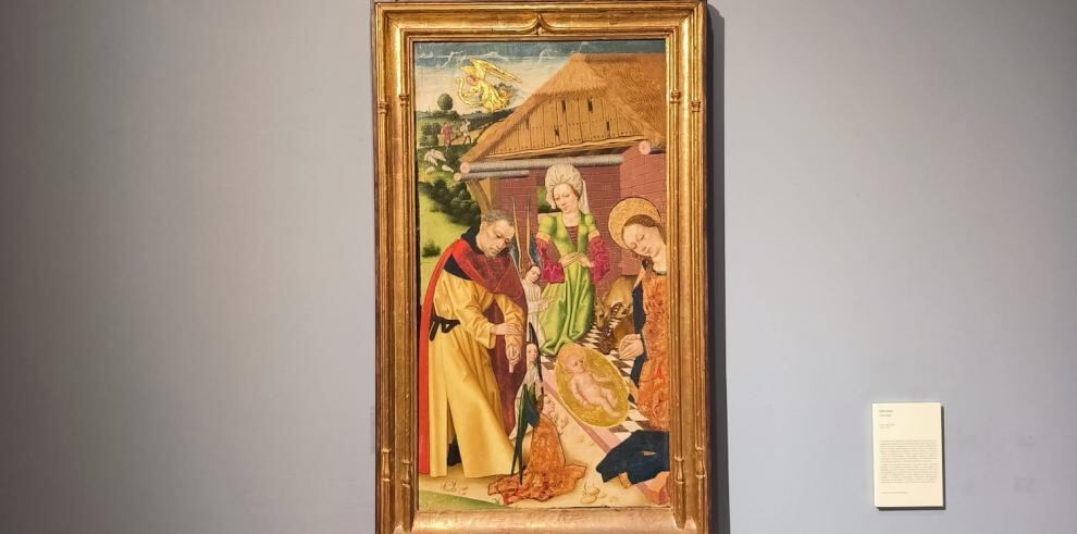 La Natividad de Jorge Inglés en el Museo de Huesca